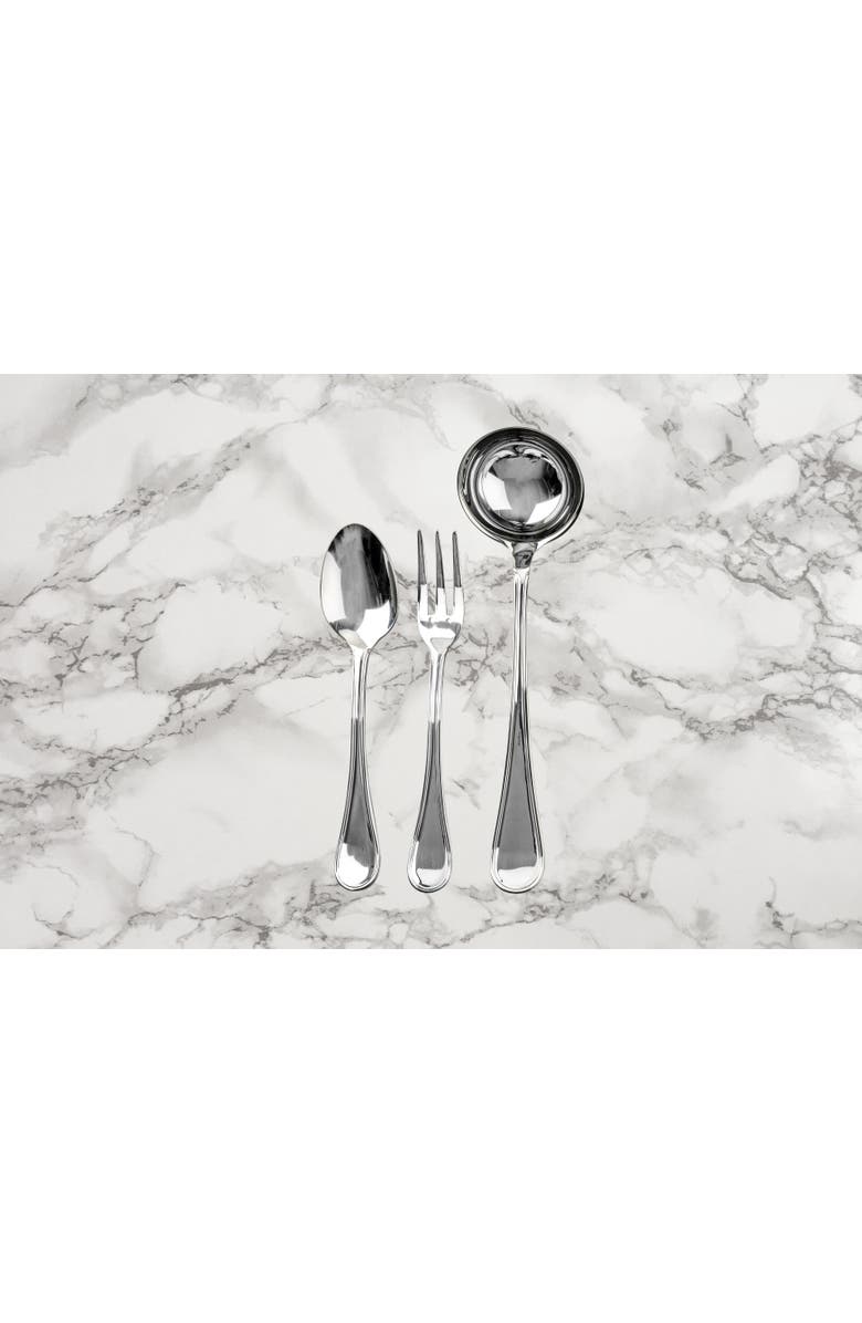Mepra Boheme Serving Set, Alternate, color, Silver