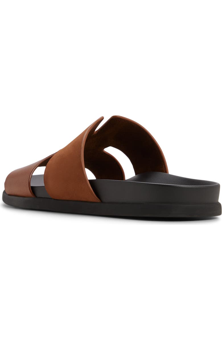 ALDO Marcelo Slide Sandal, Alternate, color, Cognac