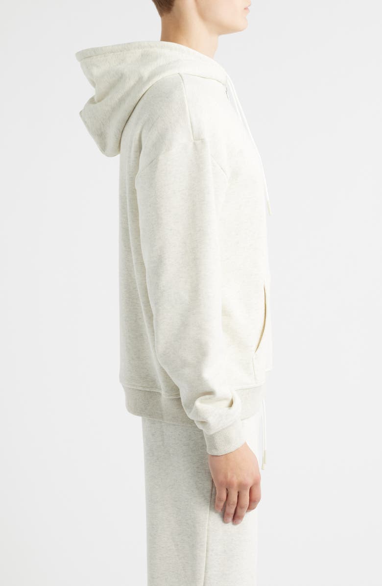 KROST Fleec Quarter Zip Hoodie, Alternate, color, Bleached Sand