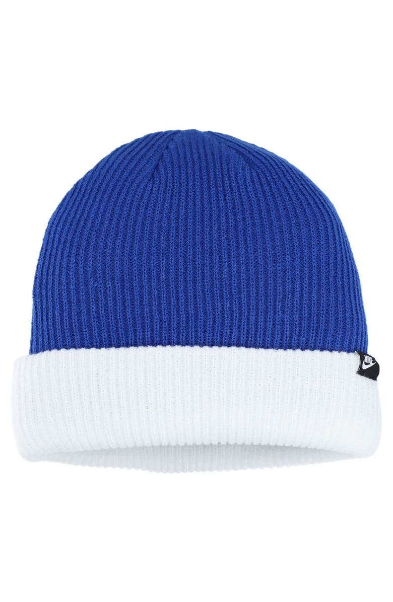 Nike Men's Nike  Royal Duke Blue Devils Terra Cuffed Knit Hat, Alternate, color, 