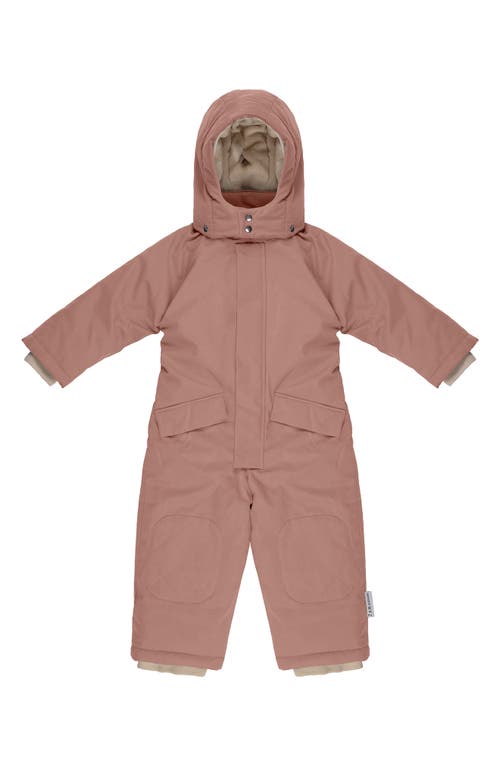 7 A.m. Enfant Grand Benji Snowsuit In Burgundy