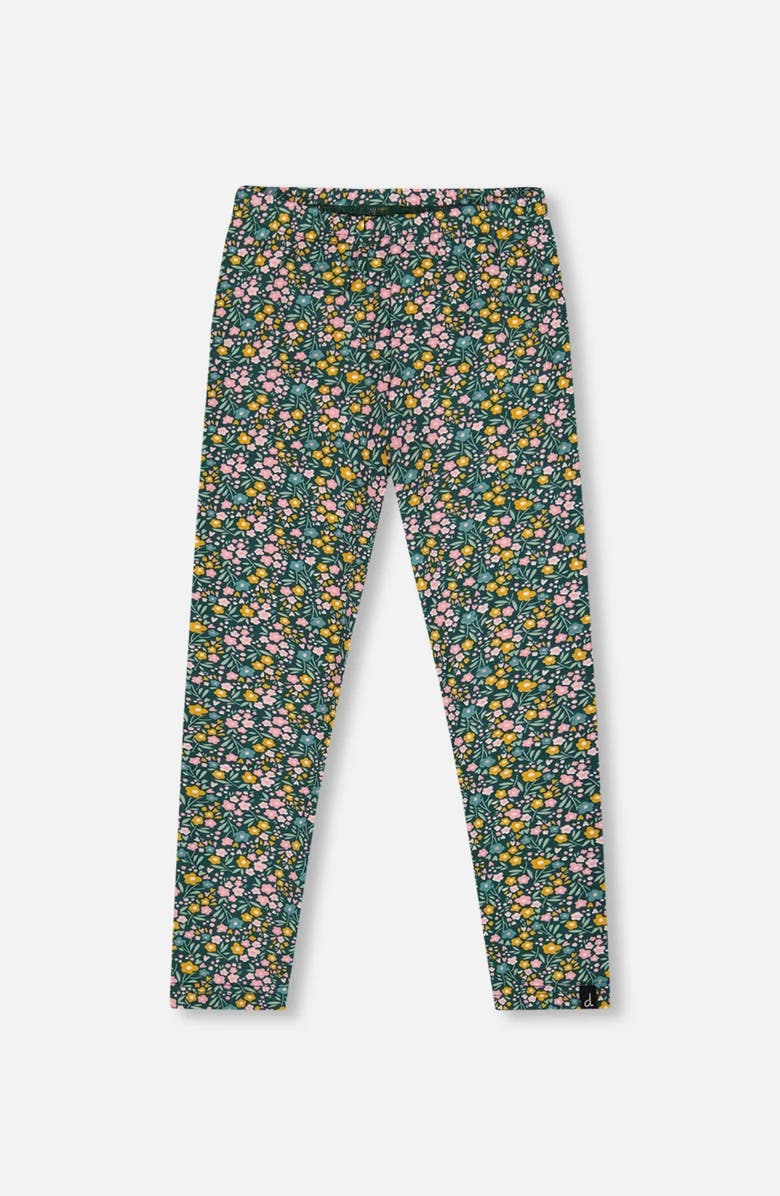 Deux par Deux Leggings with Flower, Main, color, 