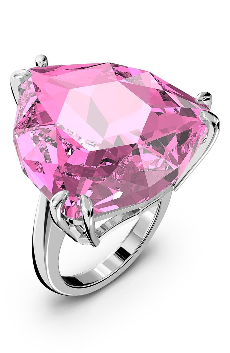 Swarovski Millenia Crystal Cocktail Ring, Alternate, color, 