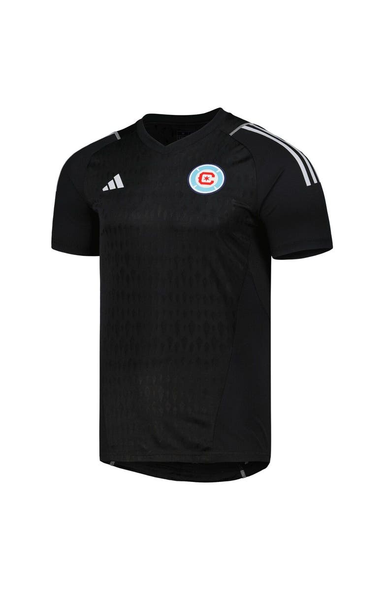 adidas Men's adidas Black Chicago Fire 2023 Replica Goalkeeper Jersey, Alternate, color,