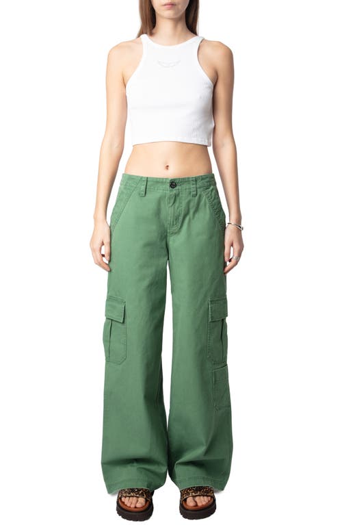 ZADIG & VOLTAIRE ZADIG & VOLTAIRE PARKY COTTON CARGO PANTS