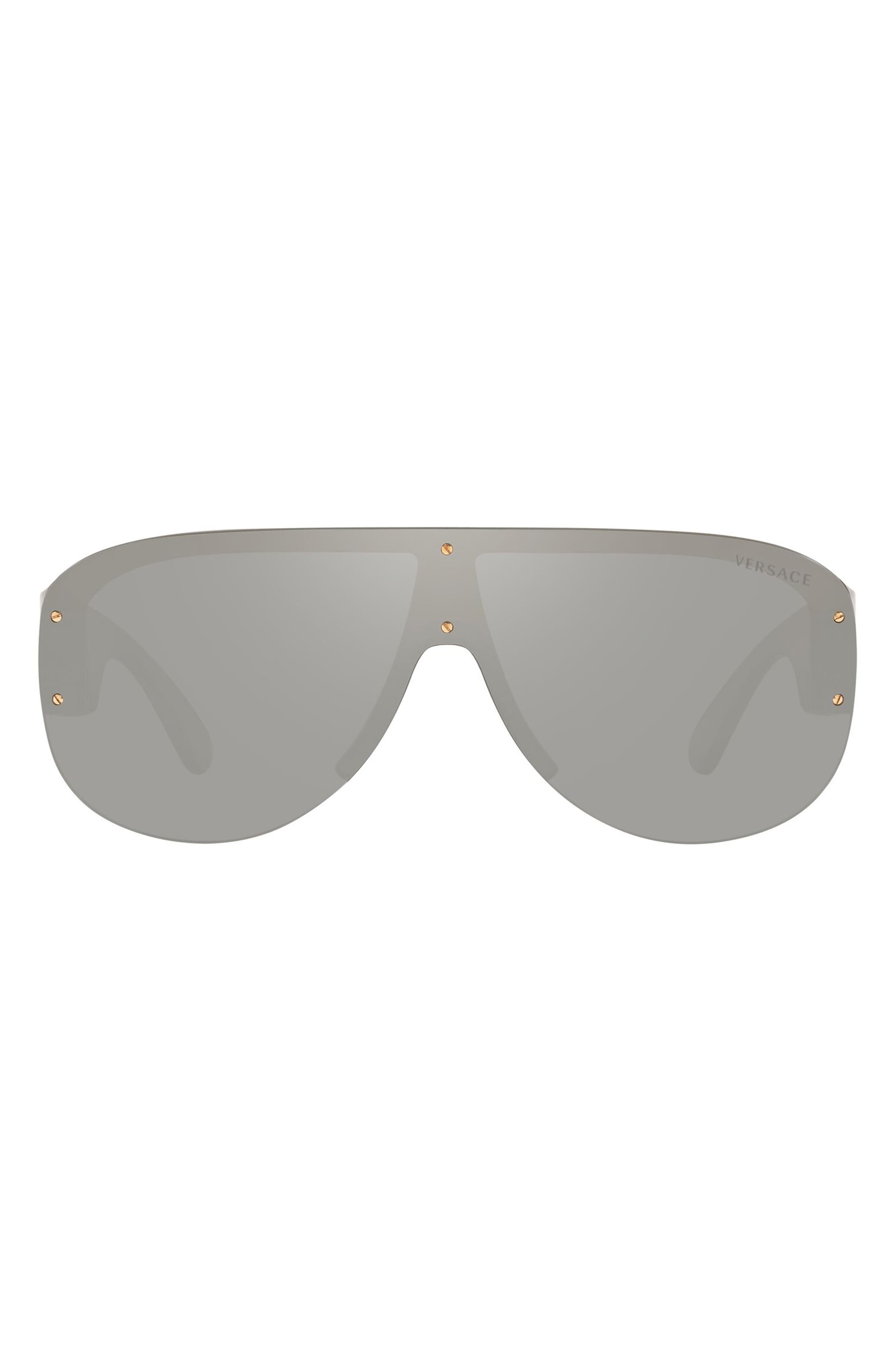 TRANSPARENT GREY / LIGHT GREY MIRROR SILVER