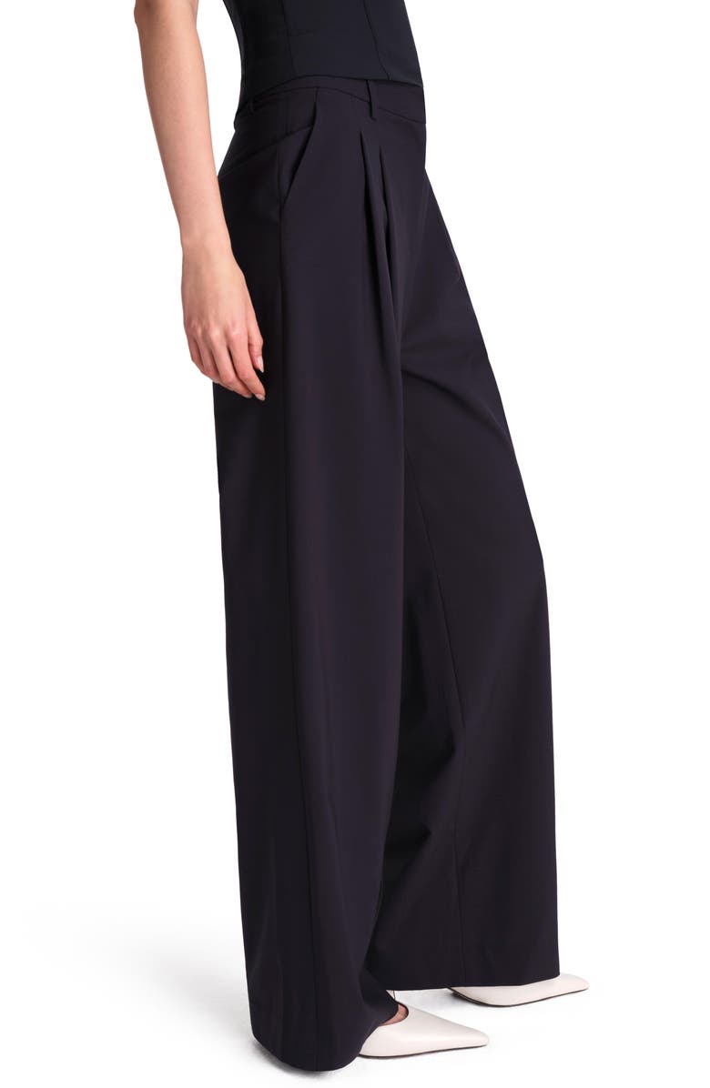 TWP Sulli Pleated Wide Leg Pants, Alternate, color,
