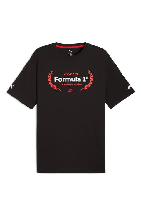 F1 Essentials Cotton Graphic T-Shirt