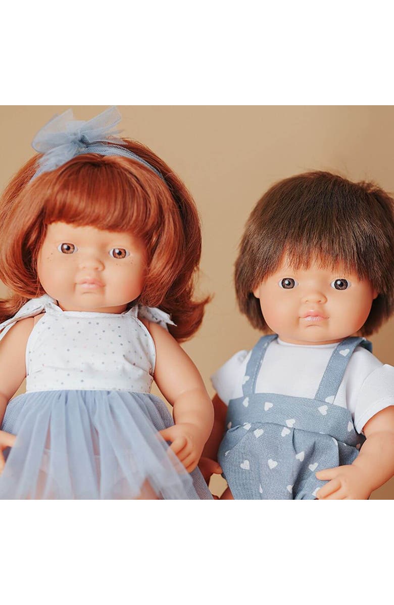 Miniland Baby Doll Brunette Boy 15'' (Box) - My Friends & Me, Alternate, color, Light Skin