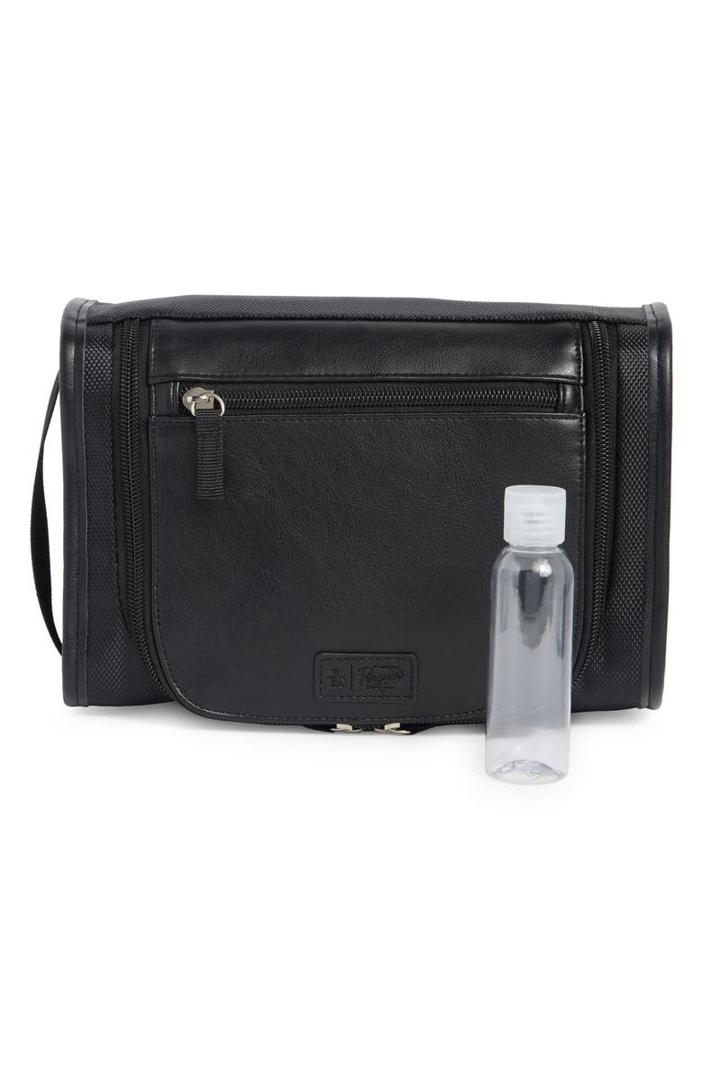 Original Penguin Barrel Handing Dopp Kit, Main, color, Black