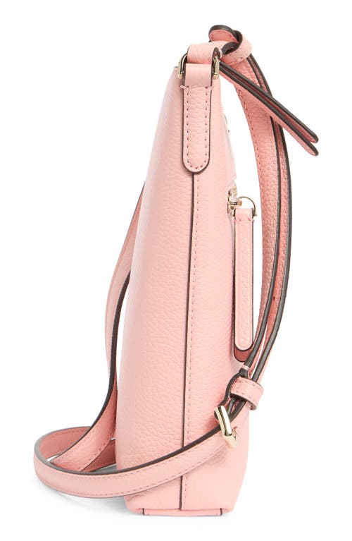Kate Spade New York Jackson Top Zip Leather Crossbody Bag In Tea Rose