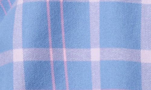 Florence By Mills Flannel Sleep Shirt In Blue