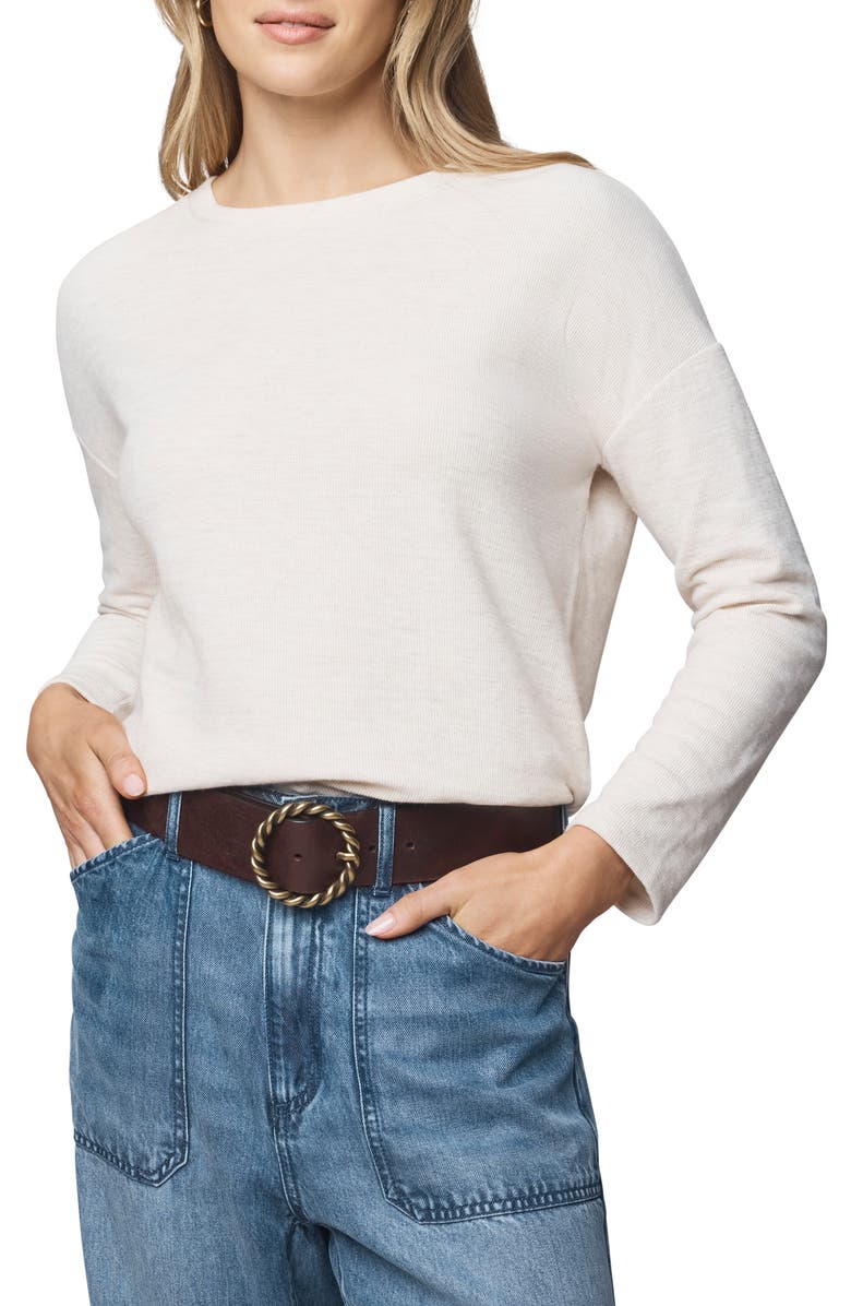 Splendid Callista Long Sleeve T-Shirt, Main, color, Pale Oak Hthr