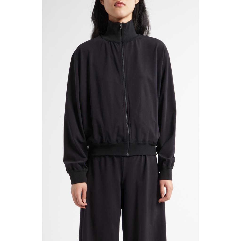 The Row Esme Zip Track Jacket In Black