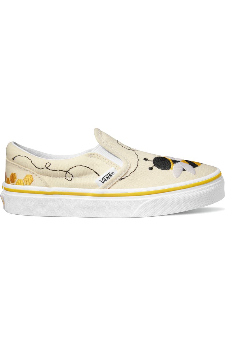 Vans Classic Embroidered Slip-On Sneaker, Alternate, color,