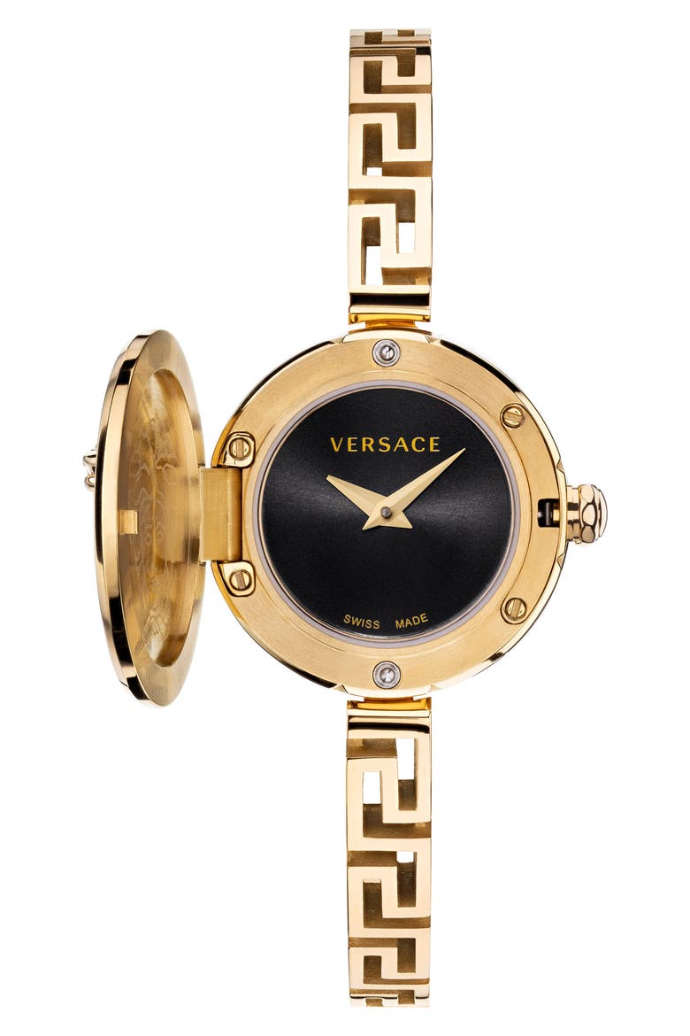 Medusa Secret Bracelet Watch, 25mm, Main, color, GOLD