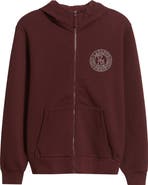 Lacoste Croc Logo Patch Double Face Zip Hoodie