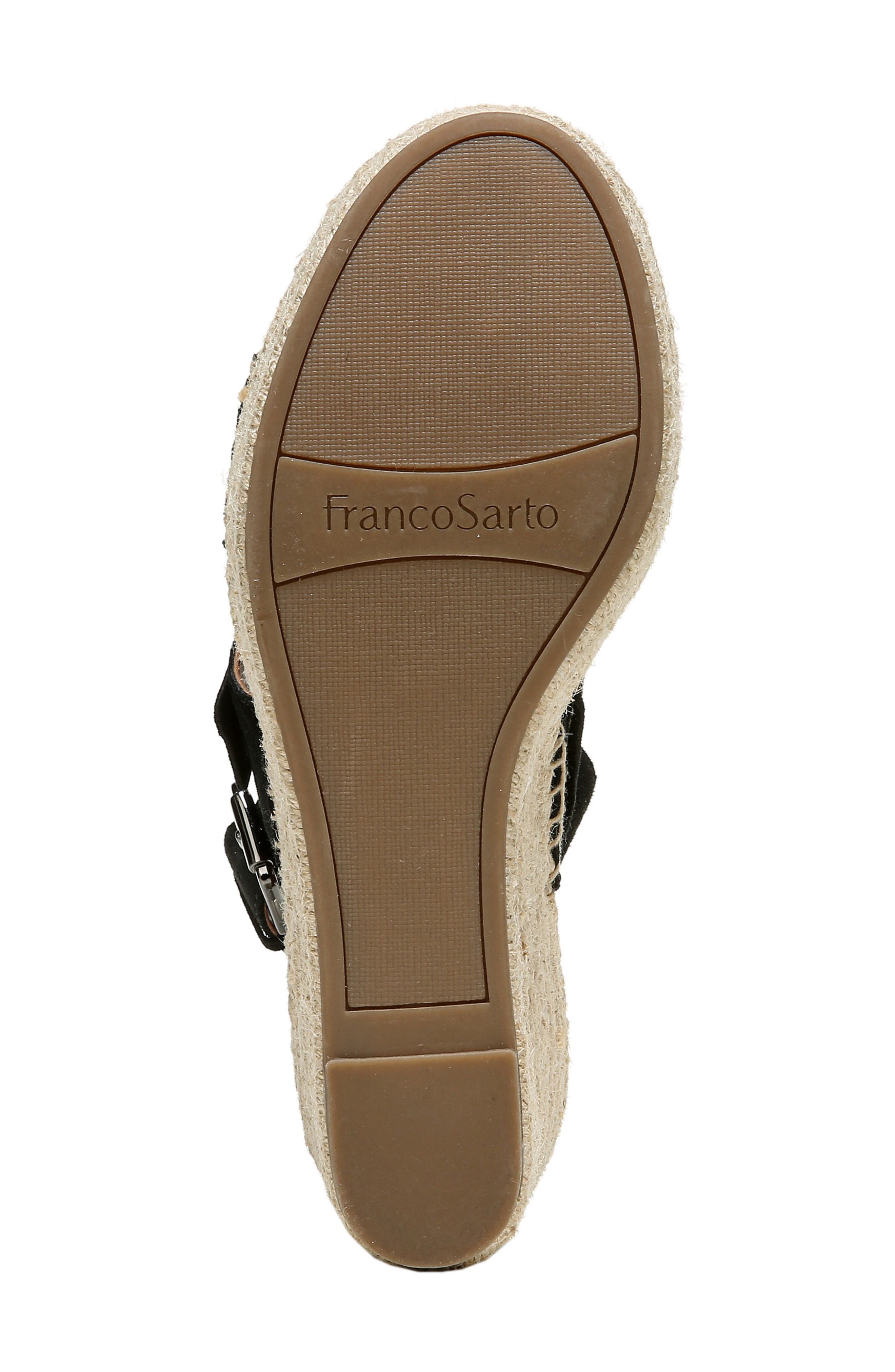 Franco Sarto Tema Platform Wedge Sandal, Alternate, color, 