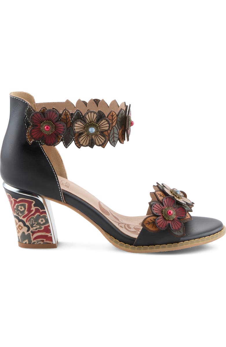 L'Artiste by Spring Step Double Love Ankle Strap Sandal, Alternate, color,