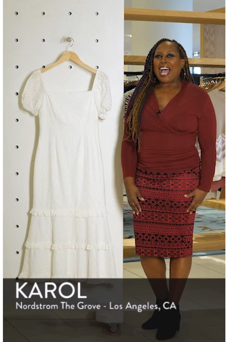 Higher Lace Midi Dress video