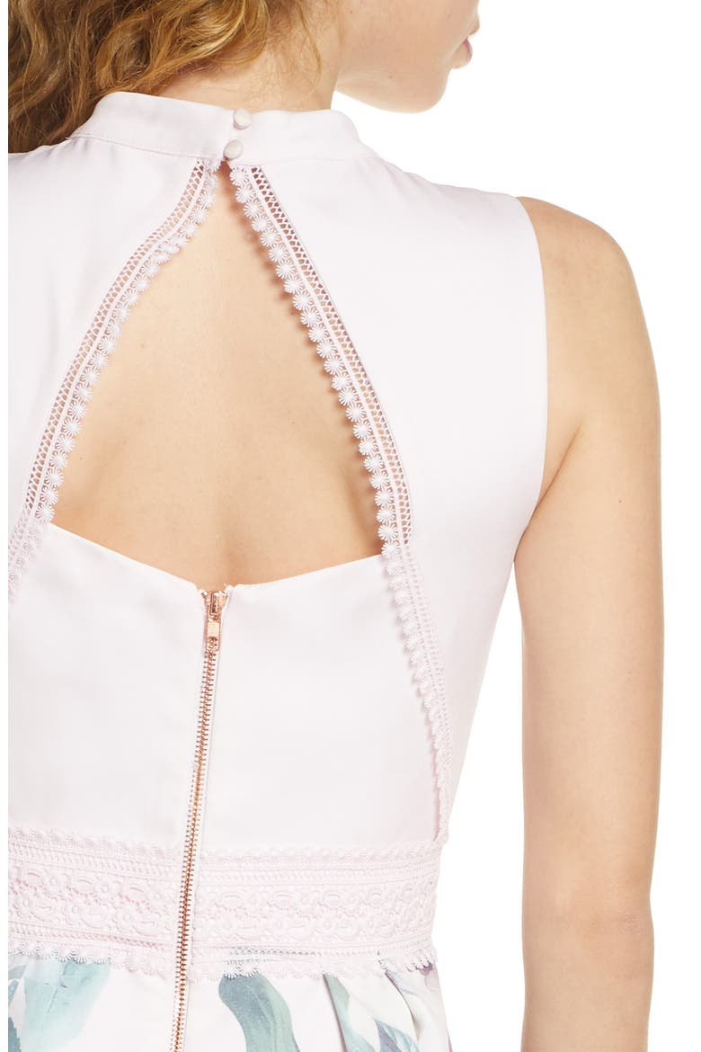 Zoeigh High/Low Dress, Alternate, color, LILAC
