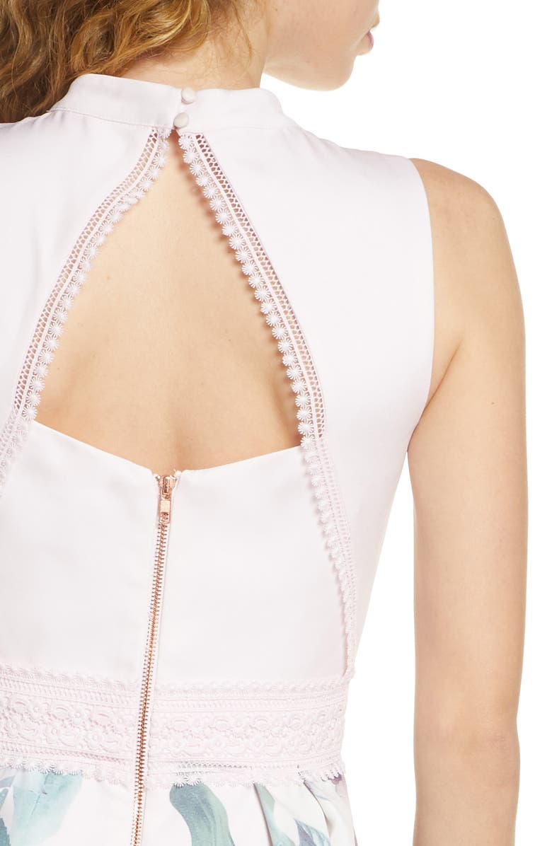 Chi Chi London Zoeigh High/Low Dress, Alternate, color, 