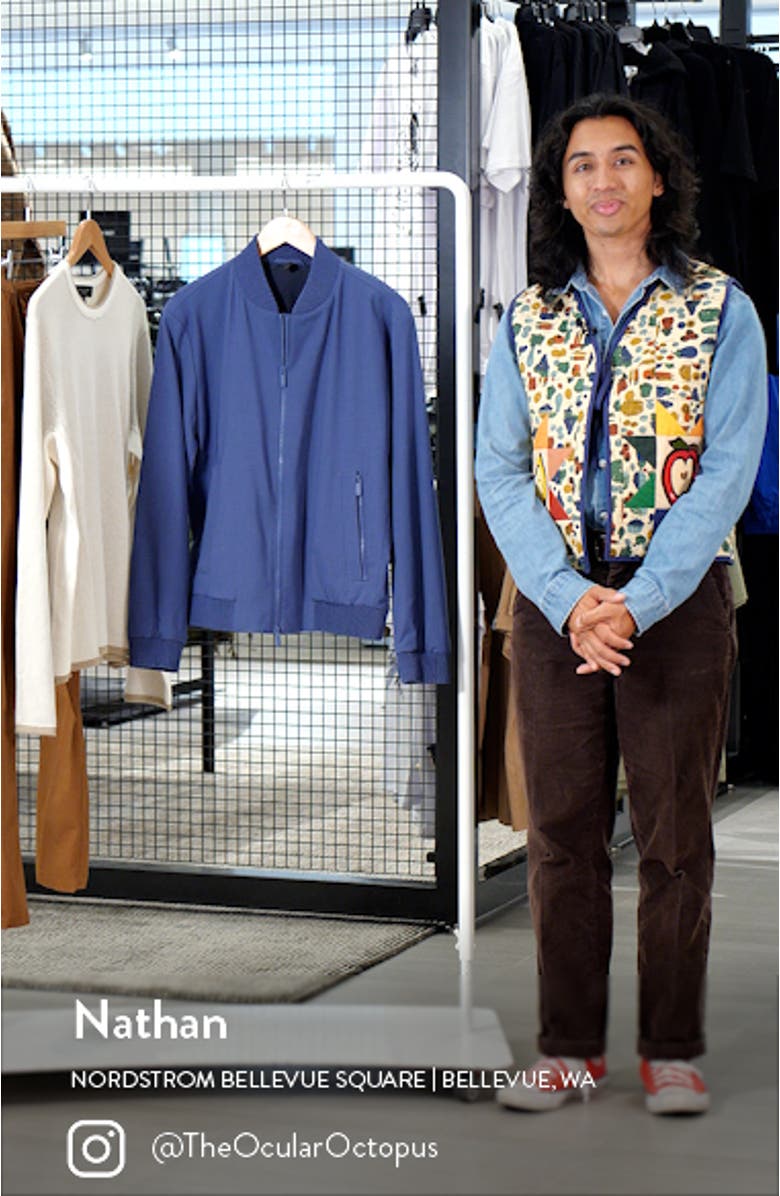 Hanry Stretch Virgin Wool Blend Jacket, sales video thumbnail