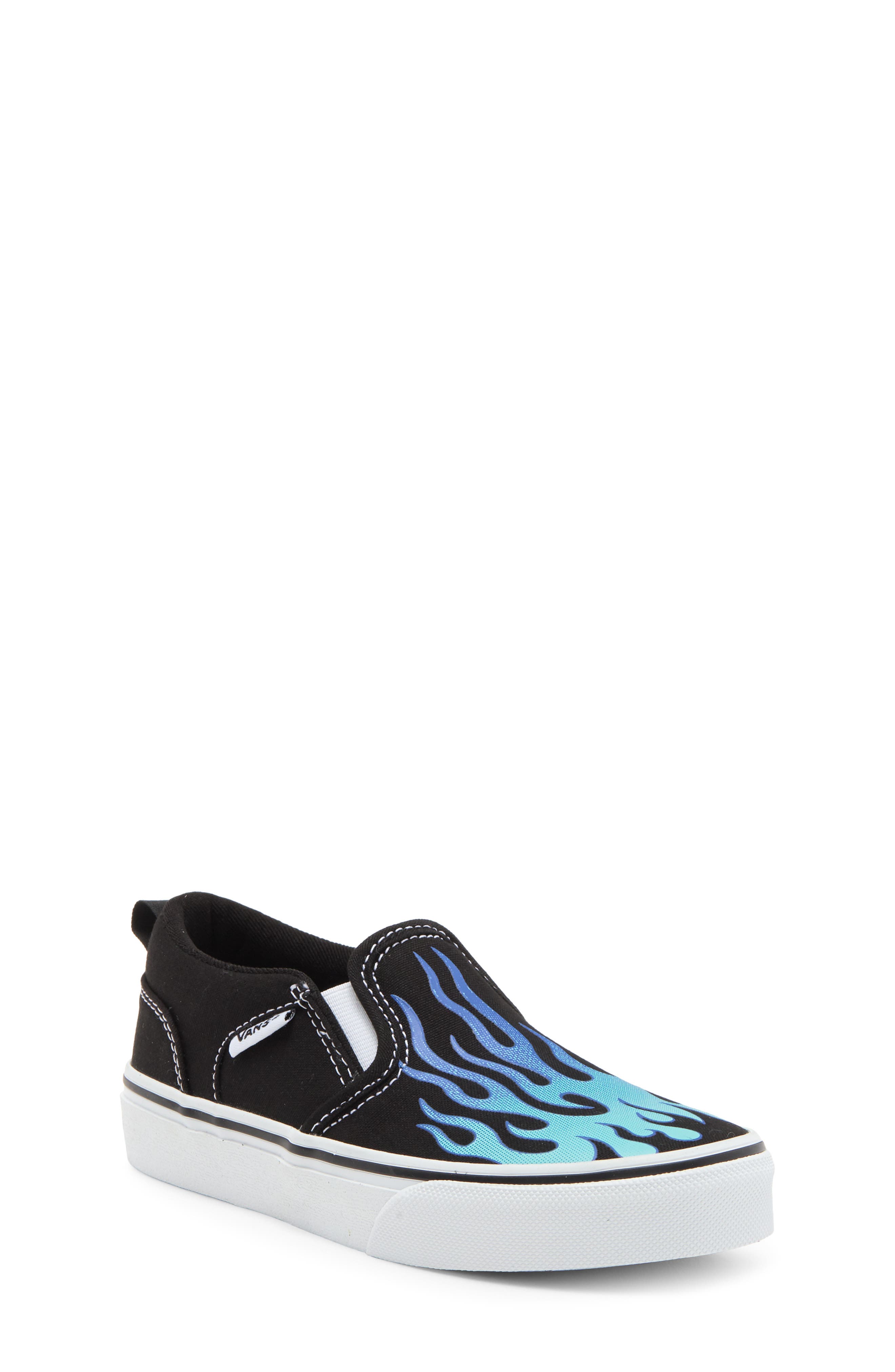 Vans Kids' Asher Slip-On Sneaker, Main, color, 