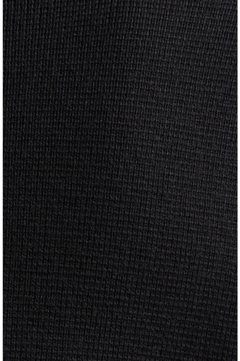 Laynee Patch Detail Wool Blend Blazer, Alternate, color, BLACK