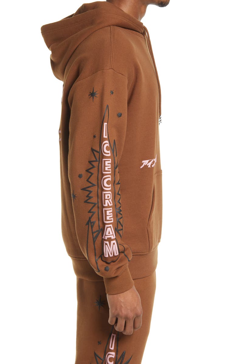 ICECREAM Cones Hoodie, Alternate, color, Dachshund