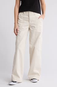 Democracy High Waist Wide Leg Carpenter Jeans