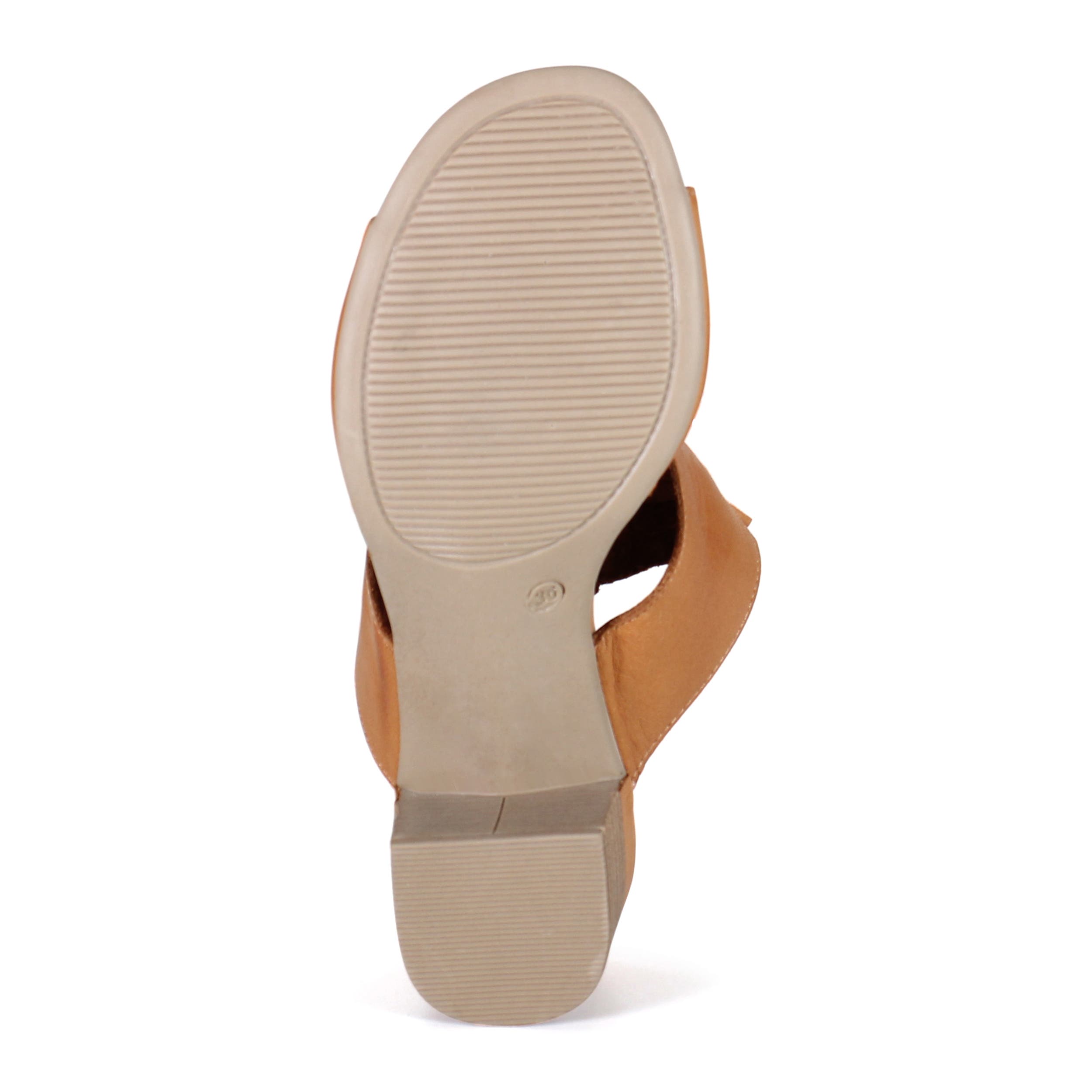 Diba True POTTER EE Leather Slip On Mule Heel, Alternate, color, Coconut