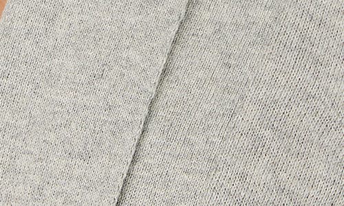 Ralph Lauren Lauren Sweater Knit Monogram Cotton & Cashmere Robe In Gray