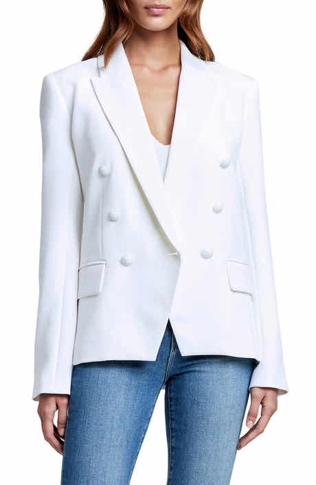 L'AGENCE Kenzie Double Breasted Blazer