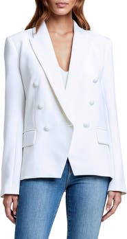 L'AGENCE Kenzie Double Breasted Blazer