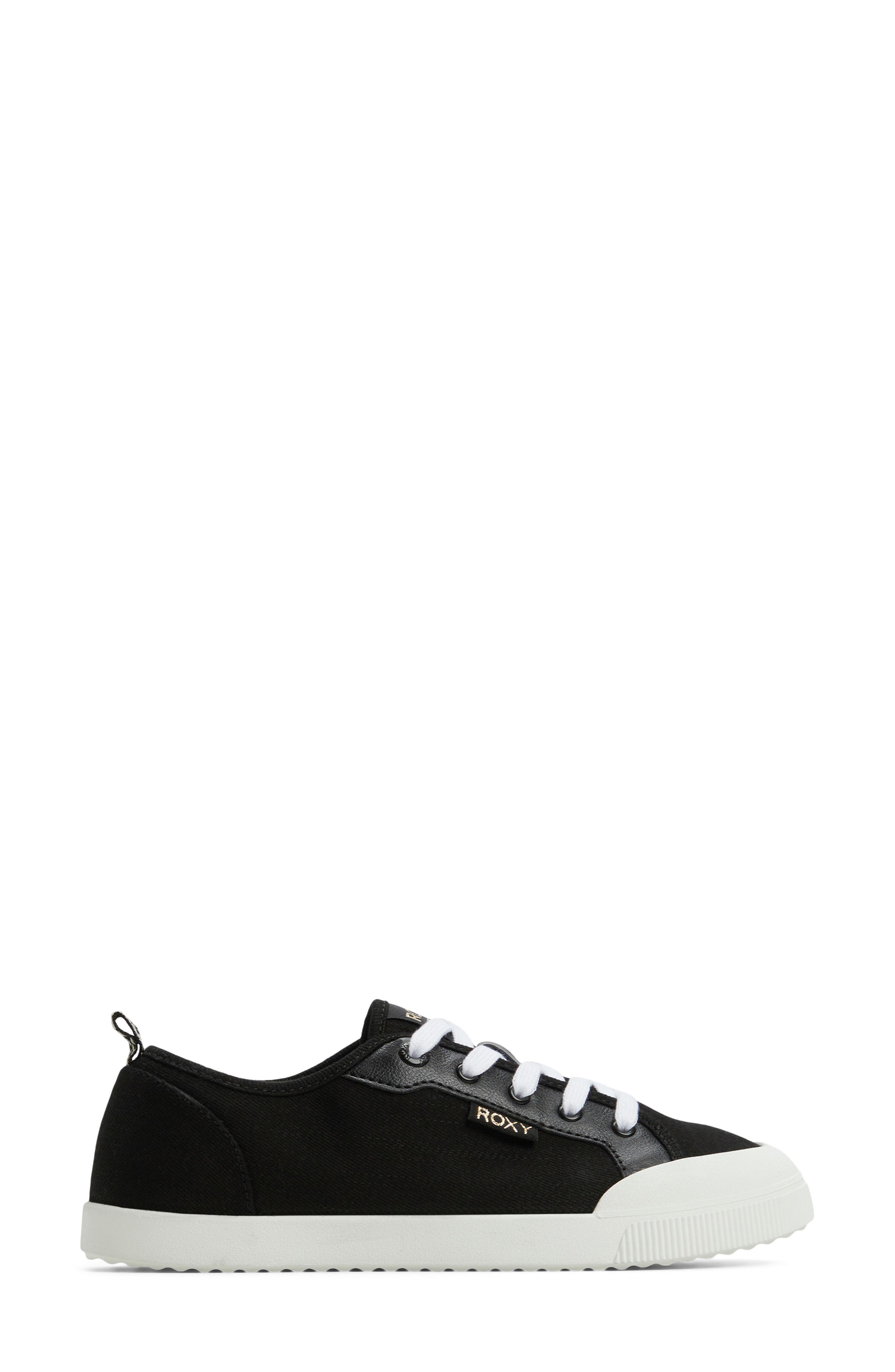 Roxy Shorebreak Sneaker, Alternate, color, Black