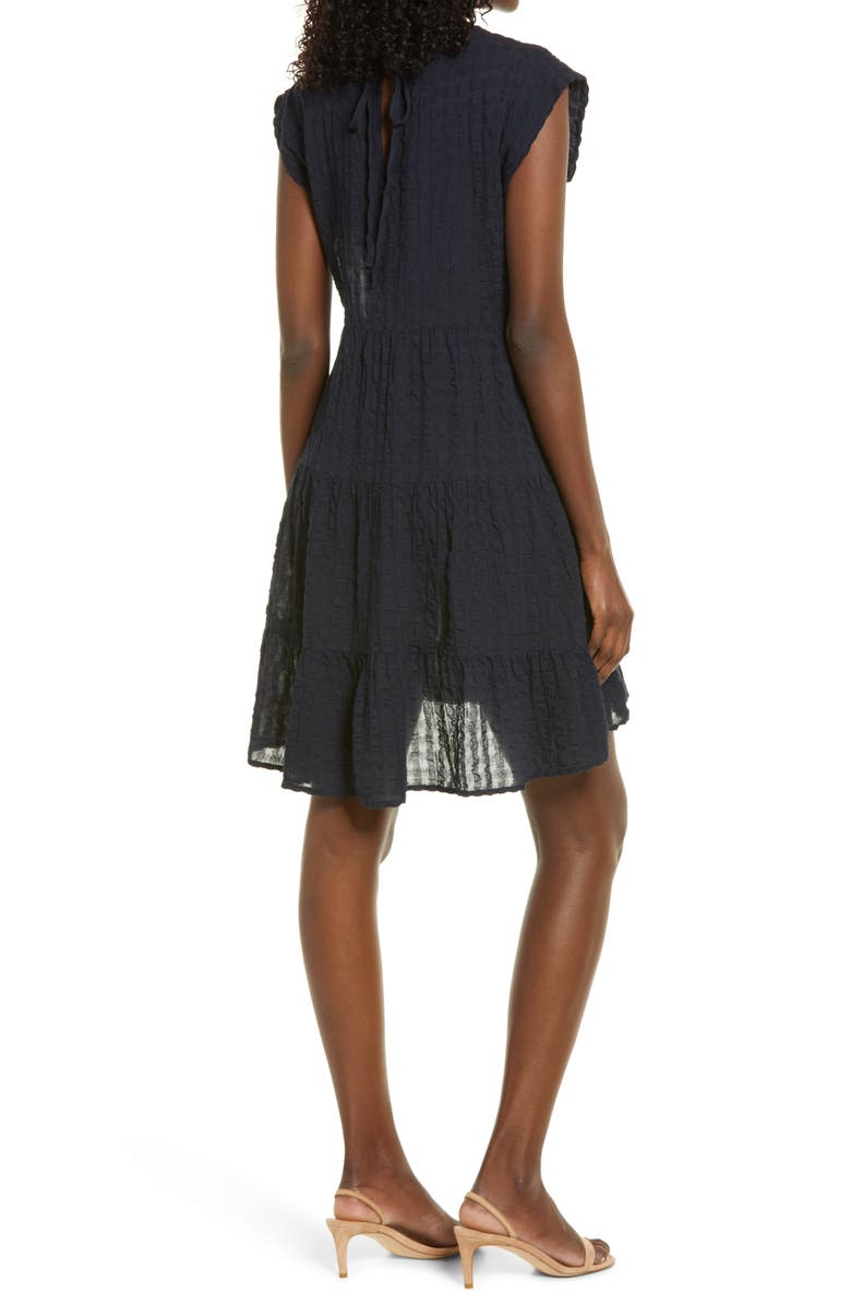 AWARE by VERO MODA Polite Seersucker Swing Dress, Alternate, color, 