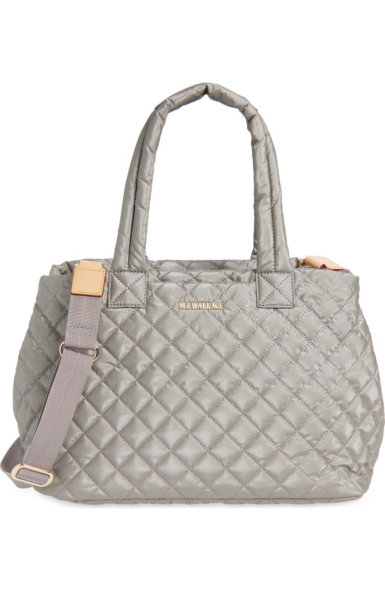 MZ Wallace Medium Metro City Tote, Main, color, Sable Pearl