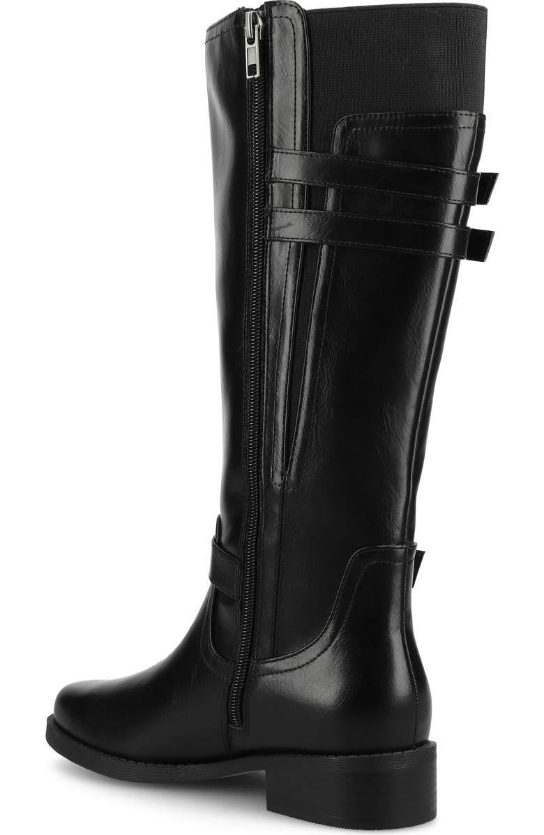 Journee Collection Sonny Knee High Boot, Alternate, color, Black