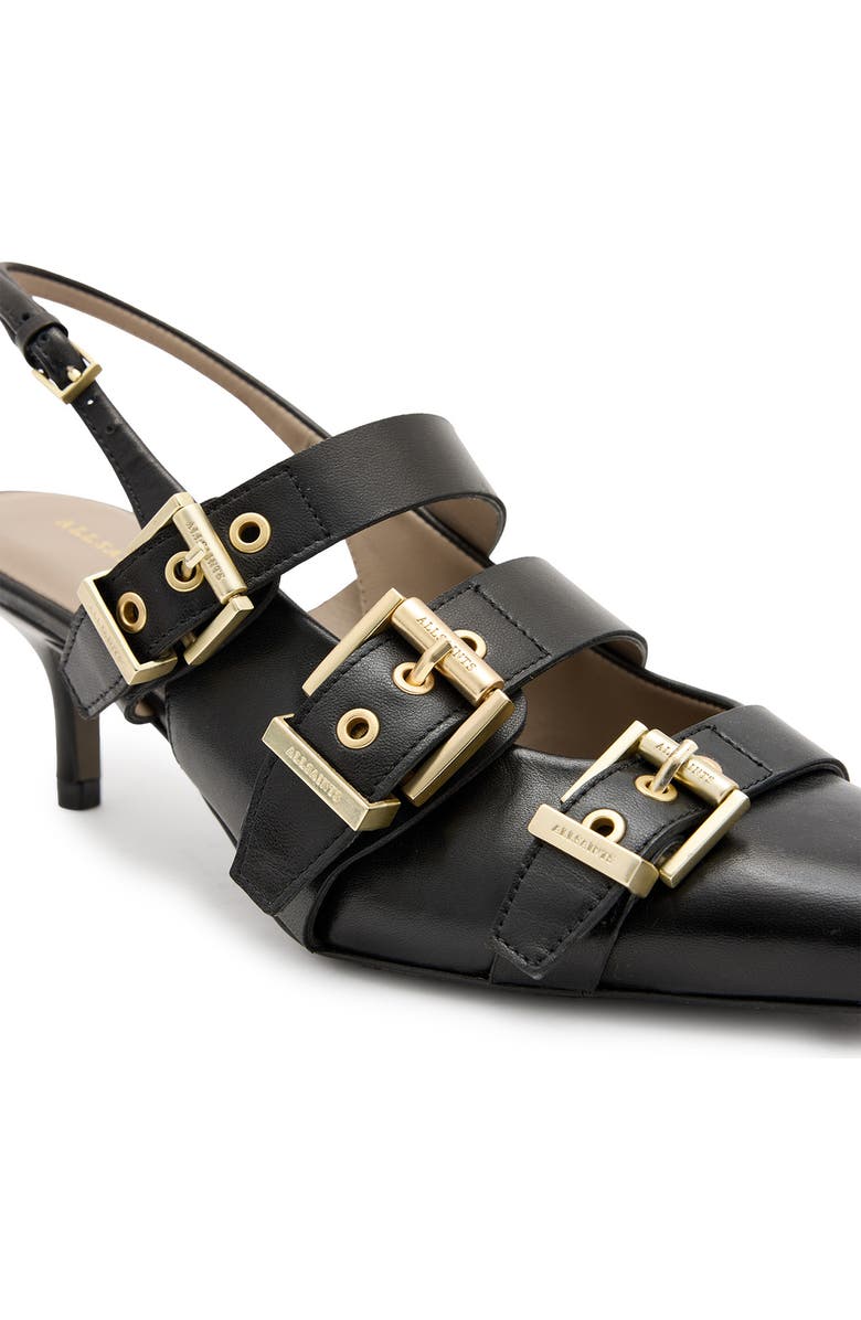 AllSaints Grace Pointed Toe Slingback Pump, Alternate, color,