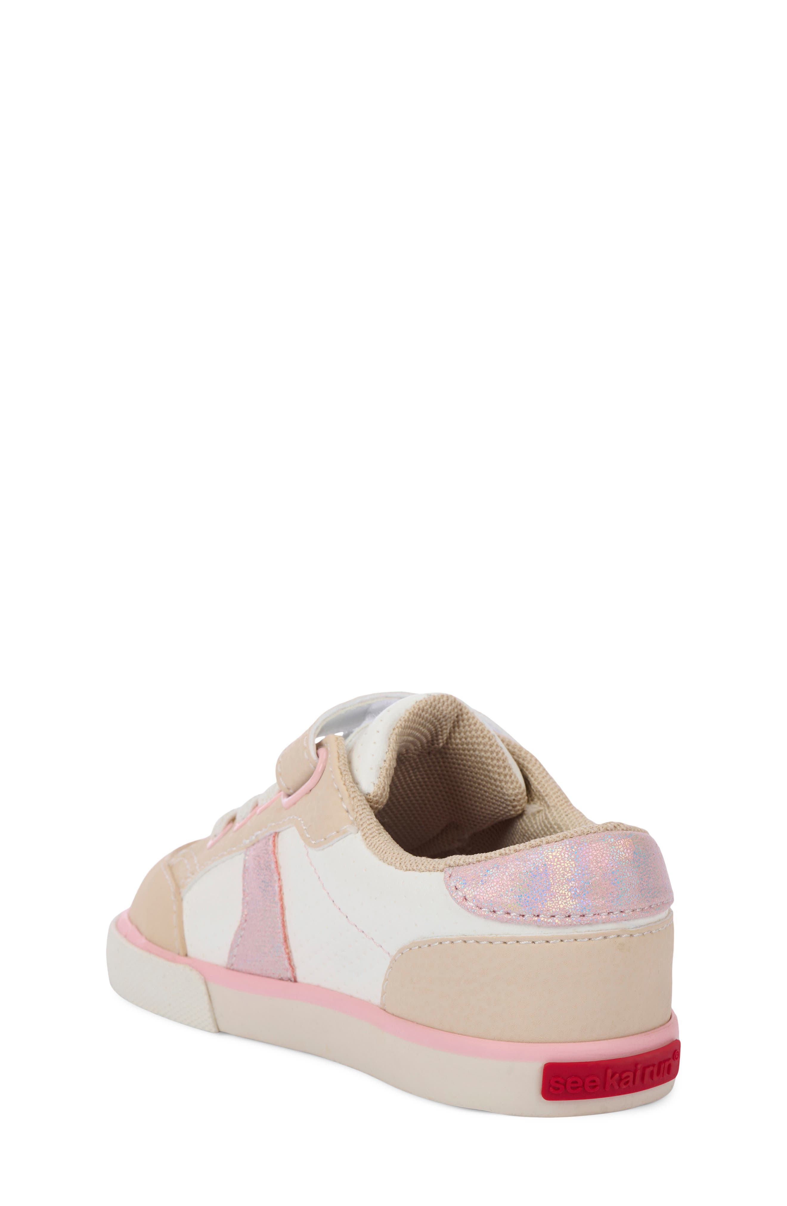 See Kai Run Kids' Connor Sneaker, Alternate, color, White/Oatmeal