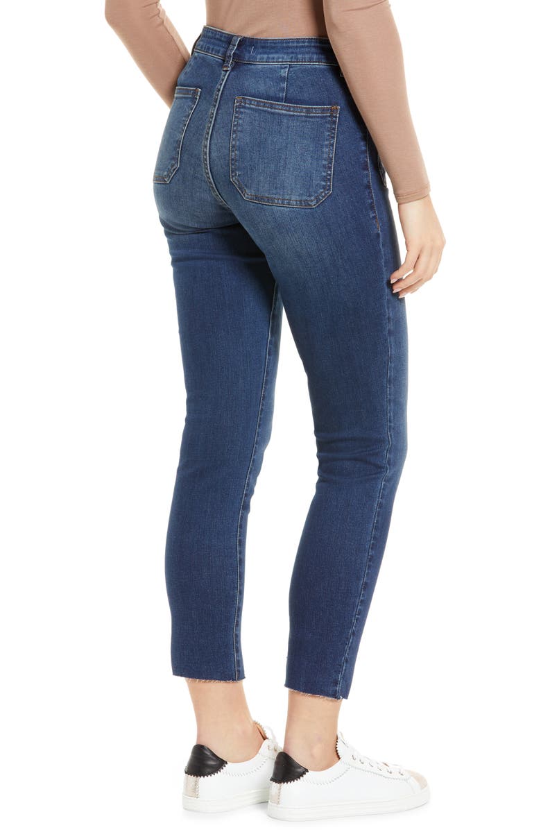 STS Blue High Waist Straight Leg Jeans, Alternate, color, North Newland