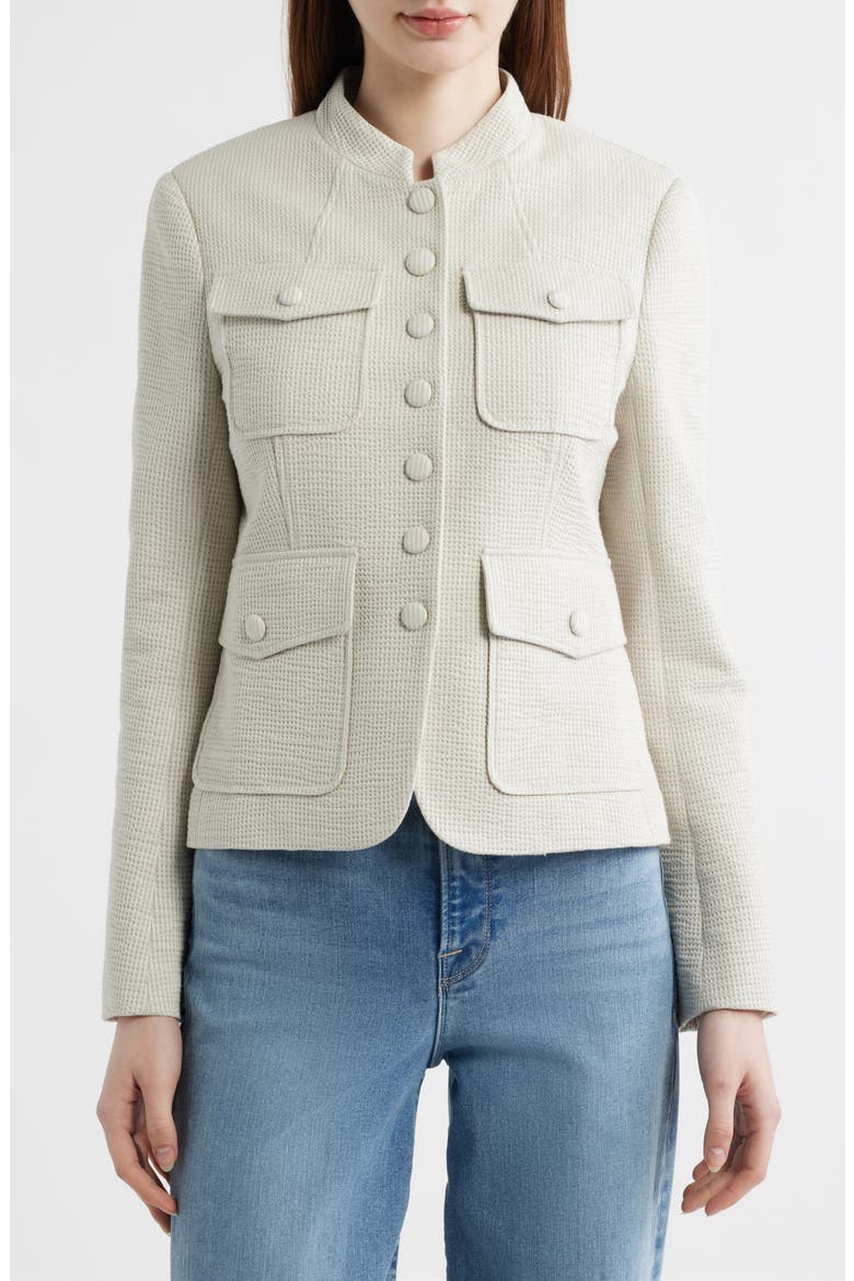 Mercer Textured Jacket, Alternate, color, GREY