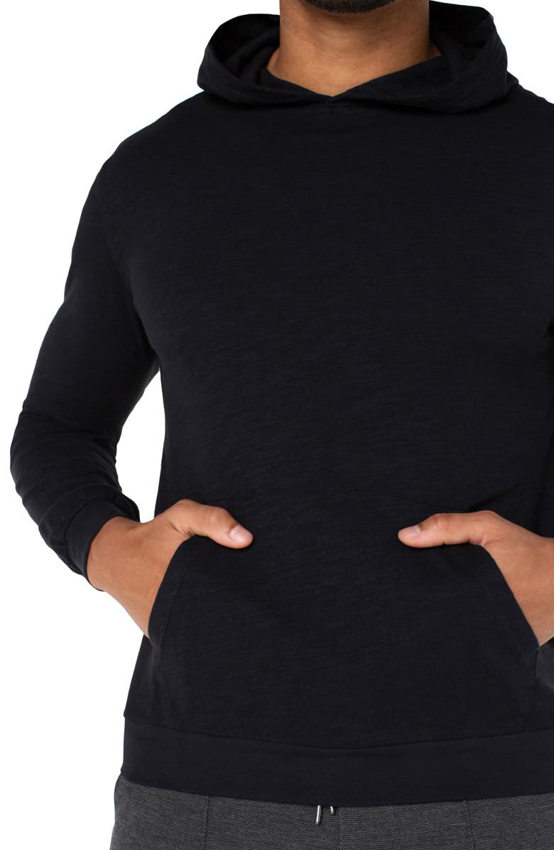 Liverpool Los Angeles Slub Knit Cotton Hoodie, Alternate, color, 