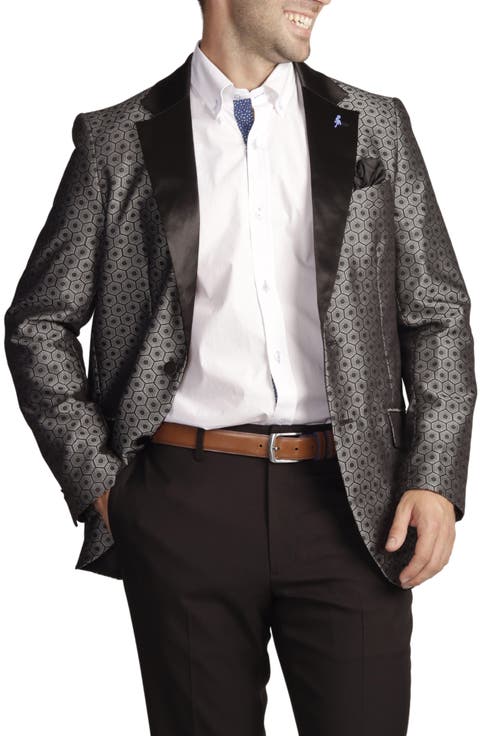 Geo Jacquard Dinner Jacket