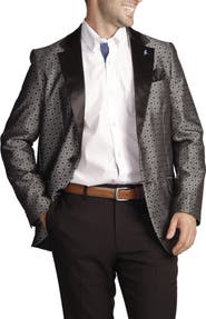 TailorByrd Geo Jacquard Dinner Jacket