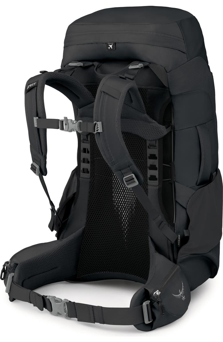 Osprey Fairview<sup>™</sup> Trek 55-Liter Travel Backpack, Alternate, color, Black