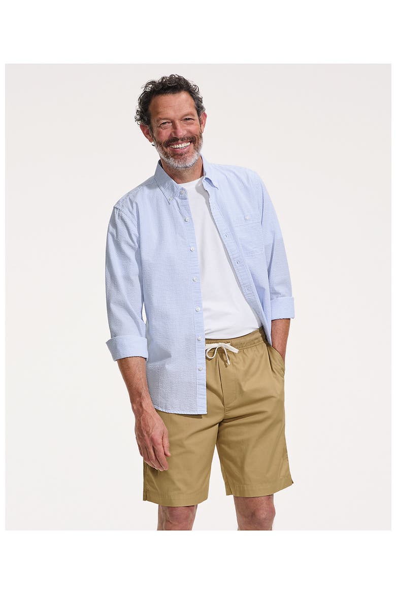 9" Pull On Deck Shorts, Alternate, color, Desert Tan
