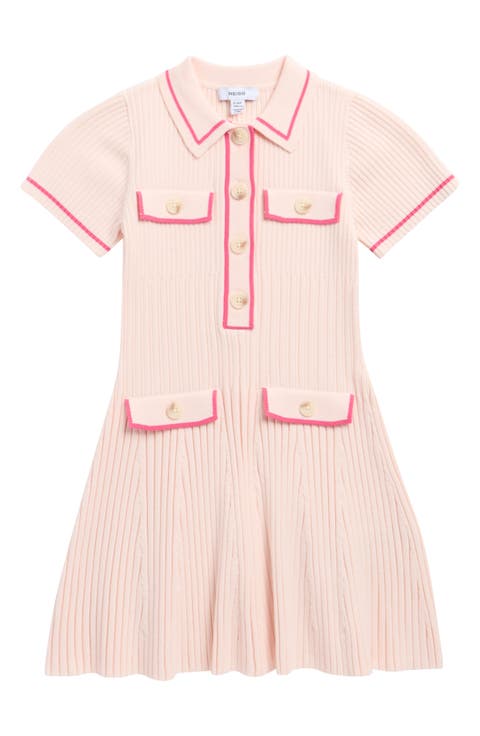 Kids' Sofia Rib Dress (Little Kid & Big Kid)