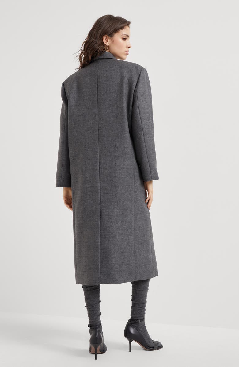 Brunello Cucinelli Coat with monili, Alternate, color, 